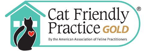 Cat Friendly Practice Gold Logo